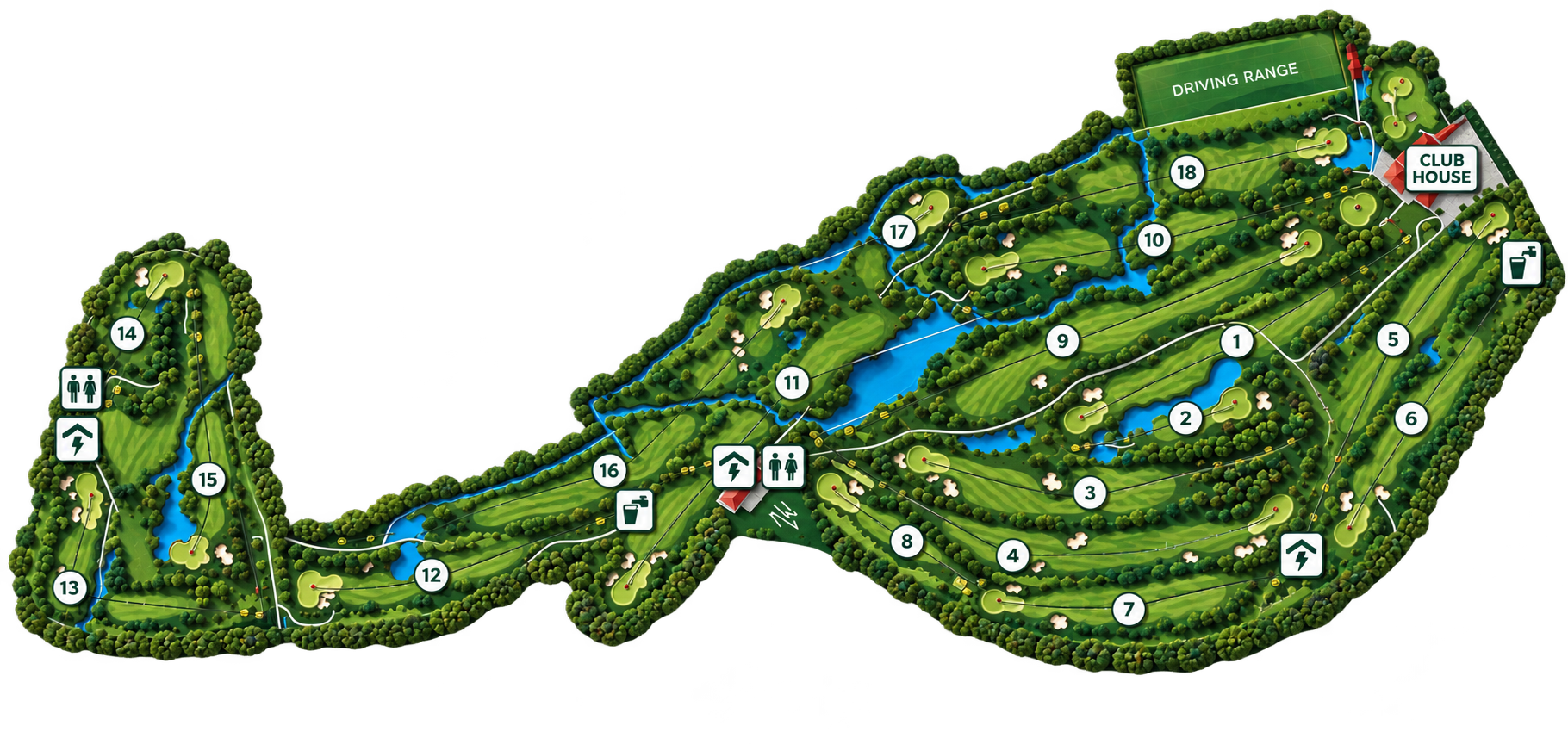 Golfclub Interlaken-Unterseen Course Plan